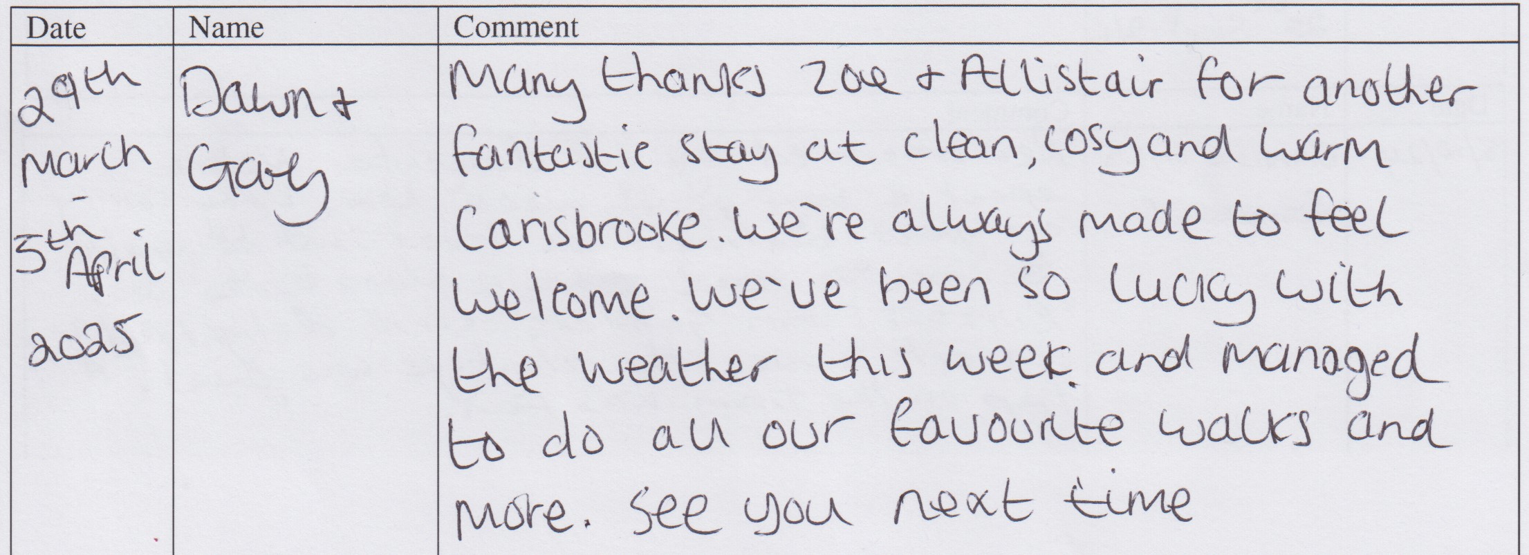 Guest book page 83b