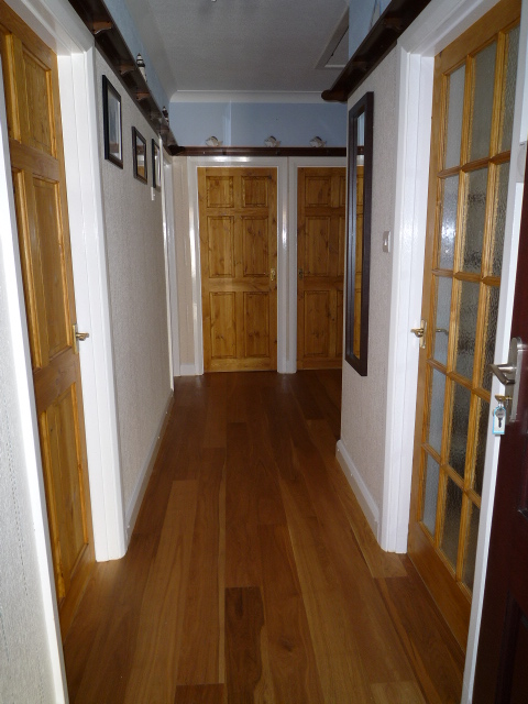 Hallway in Carisbrooke self catering holiday cottage