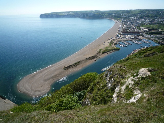 Panoramic View From The Axmouth Haven Cliff